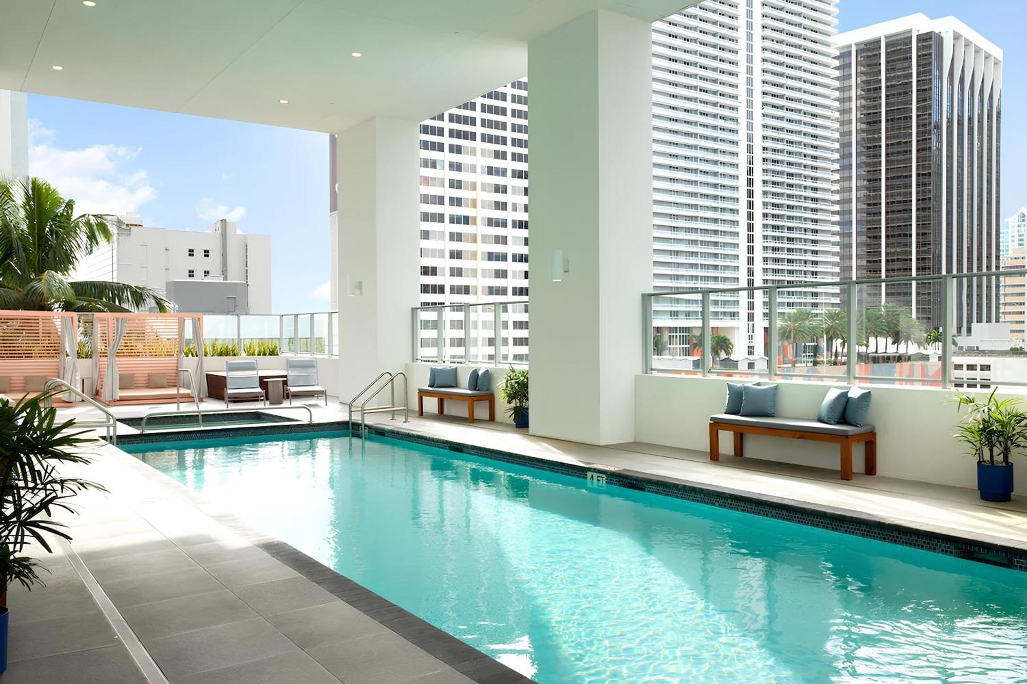 New Luxury Downtown Apartment - Gym Pool Workspace Miami Exteriör bild